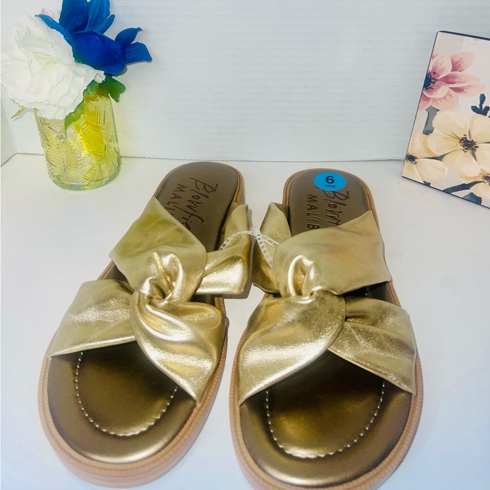Blowfish Malibu Women's Gold Sandals